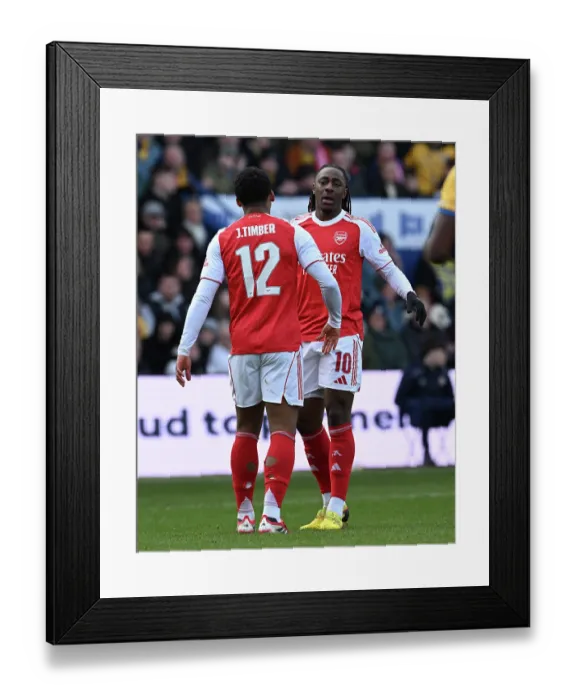 Framed Print : Mansfield Town v Arsenal - Emirates FA Cup Fifth Round