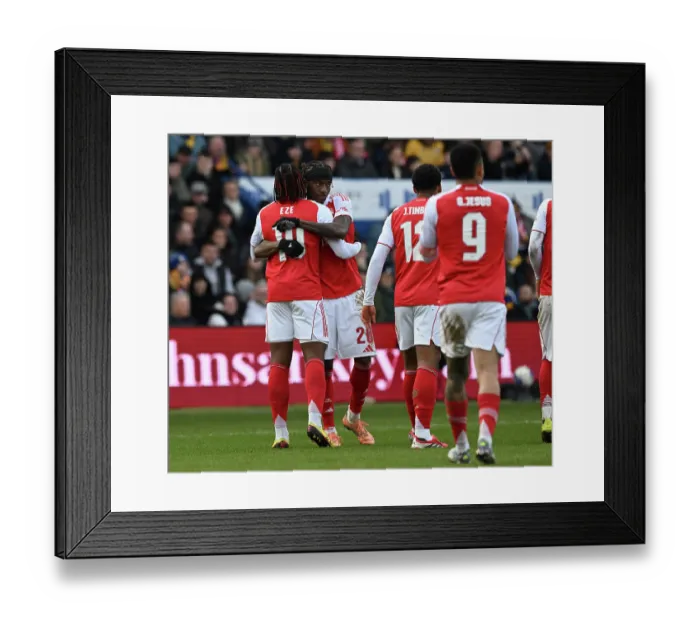 Framed Print : Mansfield Town v Arsenal - Emirates FA Cup Fifth Round