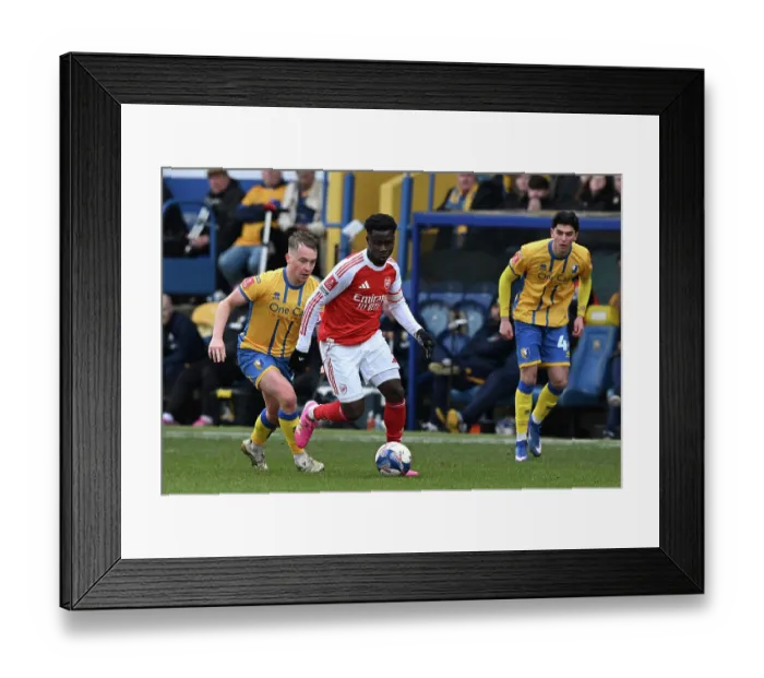 Framed Print : Mansfield Town v Arsenal - Emirates FA Cup Fifth Round Framed Print : Mansfield Town v Arsenal - Emirates FA Cup Fifth Round