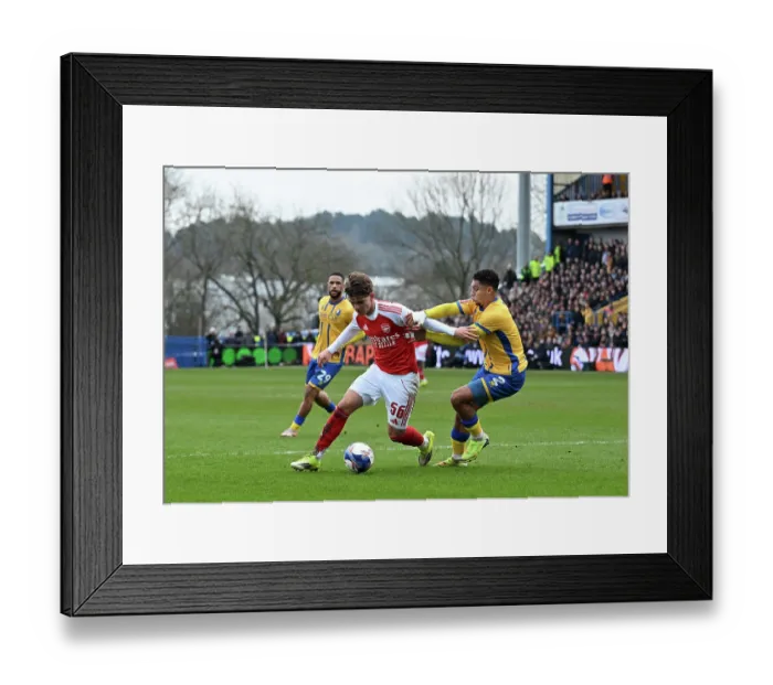 Framed Print : Mansfield Town v Arsenal - Emirates FA Cup Fifth Round Framed Print : Mansfield Town v Arsenal - Emirates FA Cup Fifth Round