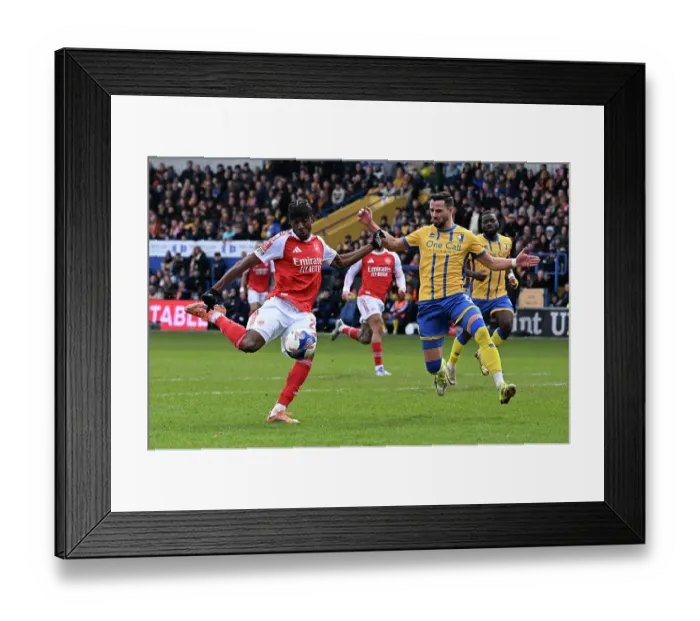 Framed Print : Mansfield Town v Arsenal - Emirates FA Cup Fifth Round Framed Print : Mansfield Town v Arsenal - Emirates FA Cup Fifth Round
