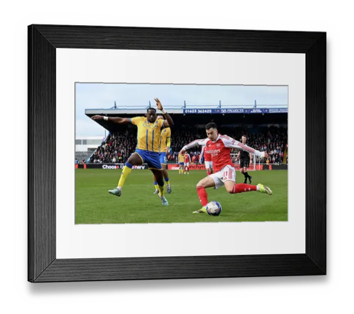 Framed Print : Mansfield Town v Arsenal - Emirates FA Cup Fifth Round Framed Print : Mansfield Town v Arsenal - Emirates FA Cup Fifth Round