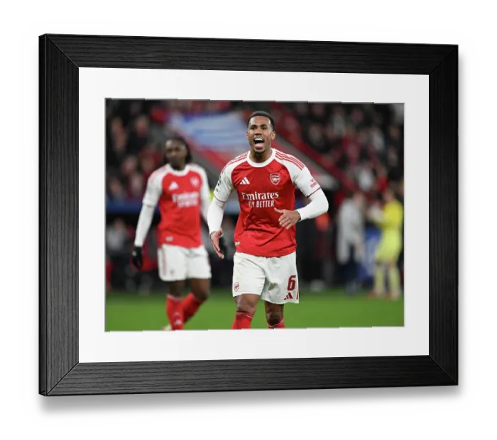 Framed Print : Bayer 04 Leverkusen v Arsenal FC - UEFA Champions League 2025 / 26 Round of 16 First Leg Framed Print : Bayer 04 Leverkusen v Arsenal FC - UEFA Champions League 2025 / 26 Round of 16 First Leg