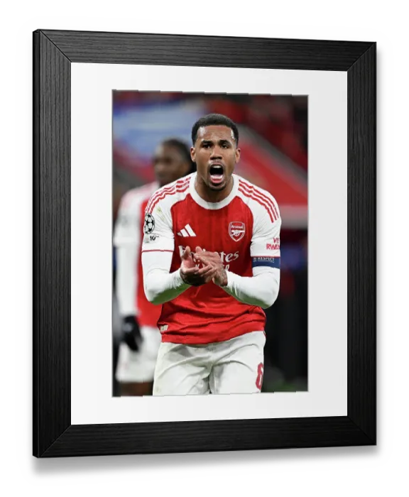 Framed Print : Bayer 04 Leverkusen v Arsenal FC - UEFA Champions League 2025 / 26 Round of 16 First Leg Framed Print : Bayer 04 Leverkusen v Arsenal FC - UEFA Champions League 2025 / 26 Round of 16 First Leg
