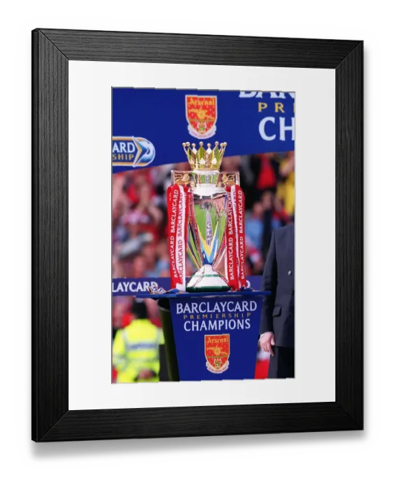 Framed Print : The F. A. Barclaycard Premiership Trophy Framed Print : The F. A. Barclaycard Premiership Trophy