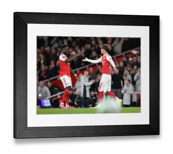Framed Print : Arsenal v Everton - Premier League