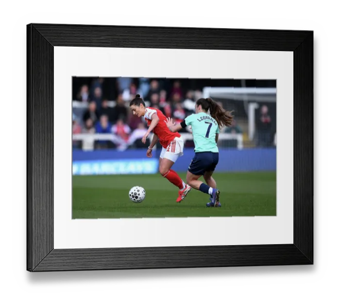 Framed Print : London City Lionesses v Arsenal - Barclays Women's Super League London City Lionesses v Arsenal - Barclays Women's Super League