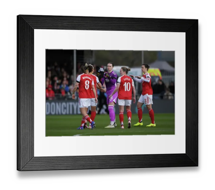 Framed Print : London City Lionesses v Arsenal - Barclays Women's Super League London City Lionesses v Arsenal - Barclays Women's Super League