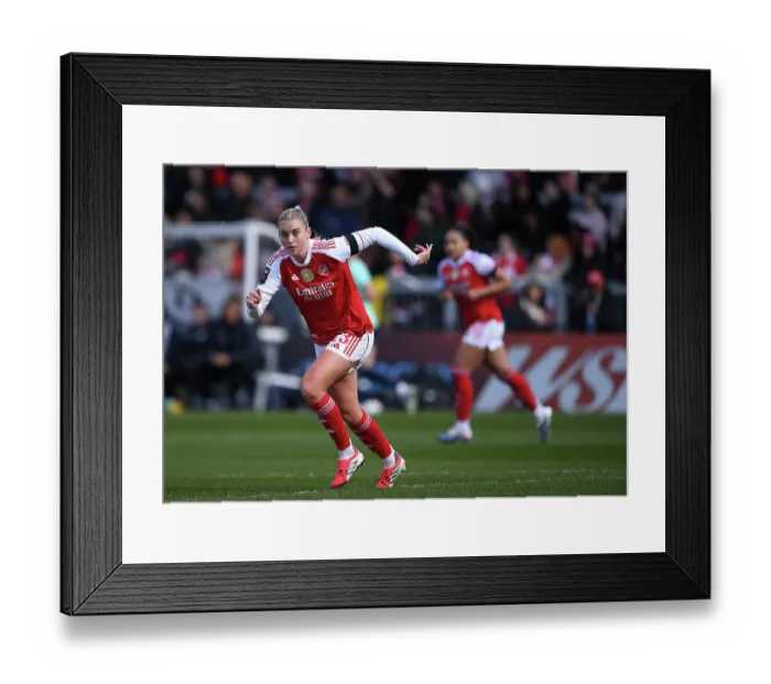 Framed Print : London City Lionesses v Arsenal - Barclays Women's Super League London City Lionesses v Arsenal - Barclays Women's Super League