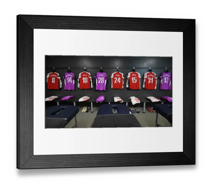 Framed Print : London City Lionesses v Arsenal - Barclays Women's Super League London City Lionesses v Arsenal - Barclays Women's Super League