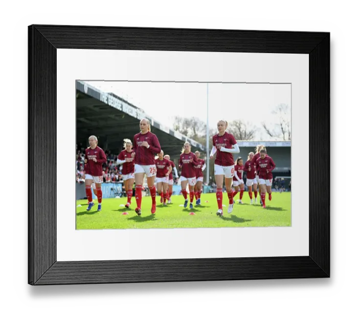 Framed Print : London City Lionesses v Arsenal - Barclays Women's Super League London City Lionesses v Arsenal - Barclays Women's Super League