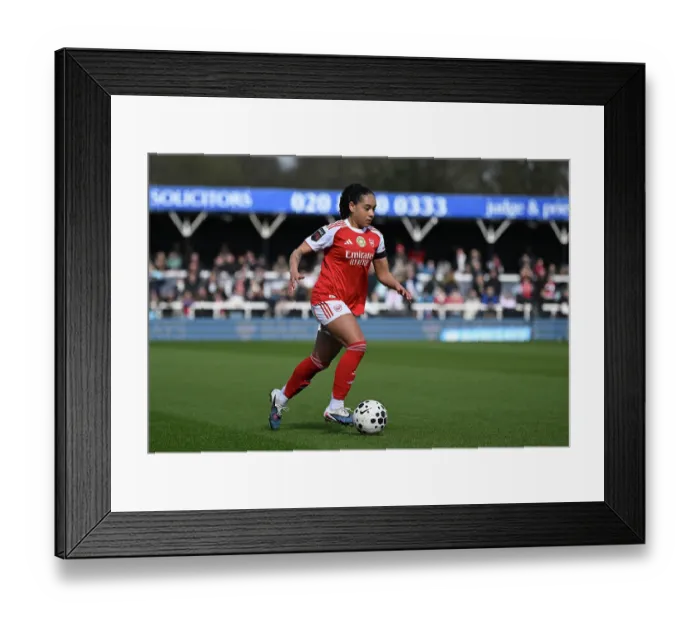 Framed Print : London City Lionesses v Arsenal - Barclays Women's Super League London City Lionesses v Arsenal - Barclays Women's Super League