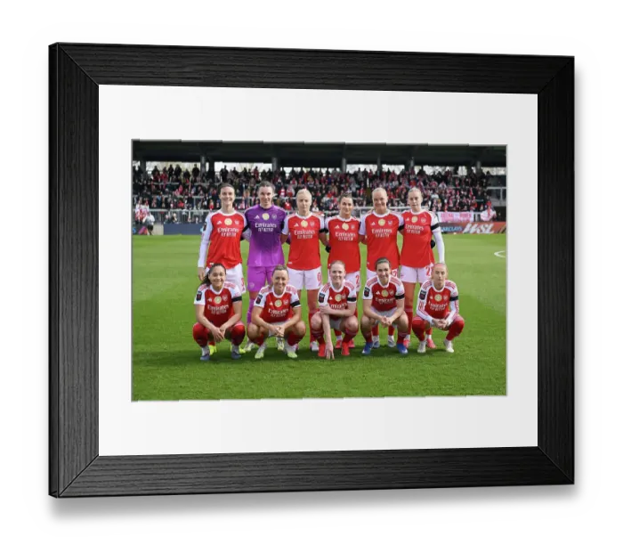 Framed Print : London City Lionesses v Arsenal - Barclays Women's Super League London City Lionesses v Arsenal - Barclays Women's Super League