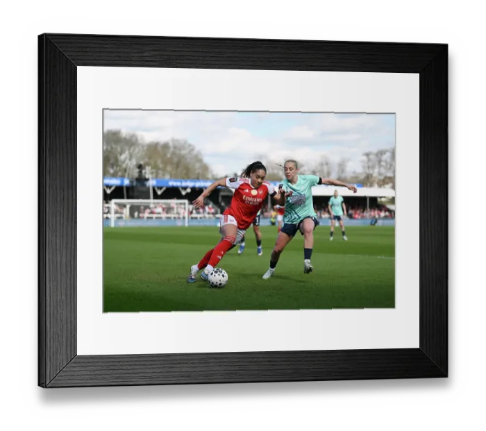 Framed Print : London City Lionesses v Arsenal - Barclays Women's Super League London City Lionesses v Arsenal - Barclays Women's Super League