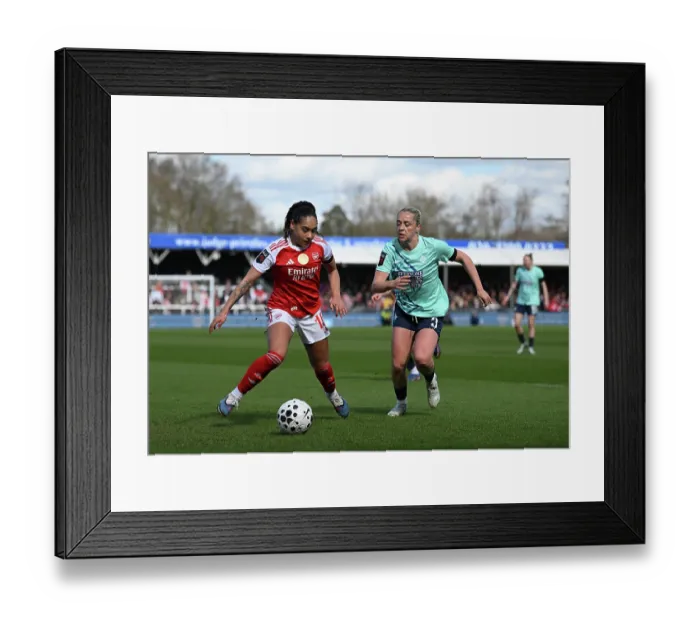 Framed Print : London City Lionesses v Arsenal - Barclays Women's Super League London City Lionesses v Arsenal - Barclays Women's Super League