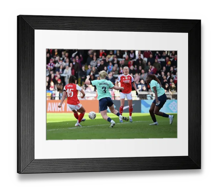 Framed Print : London City Lionesses v Arsenal - Barclays Women's Super League London City Lionesses v Arsenal - Barclays Women's Super League