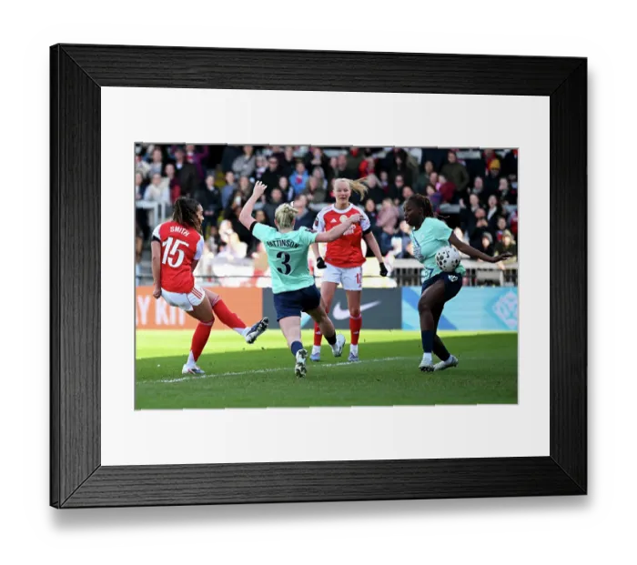 Framed Print : London City Lionesses v Arsenal - Barclays Women's Super League London City Lionesses v Arsenal - Barclays Women's Super League