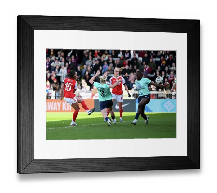 Framed Print : London City Lionesses v Arsenal - Barclays Women's Super League London City Lionesses v Arsenal - Barclays Women's Super League