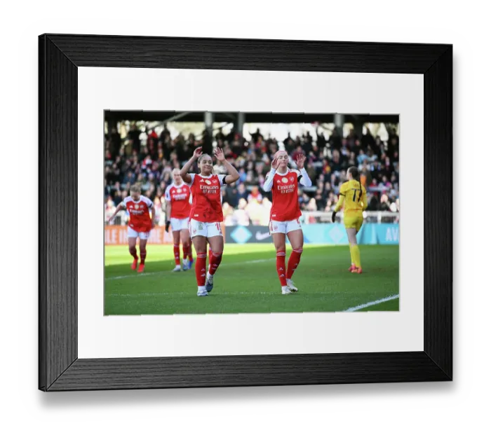Framed Print : London City Lionesses v Arsenal - Barclays Women's Super League London City Lionesses v Arsenal - Barclays Women's Super League