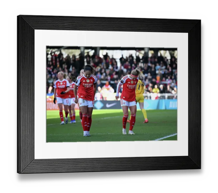 Framed Print : London City Lionesses v Arsenal - Barclays Women's Super League London City Lionesses v Arsenal - Barclays Women's Super League
