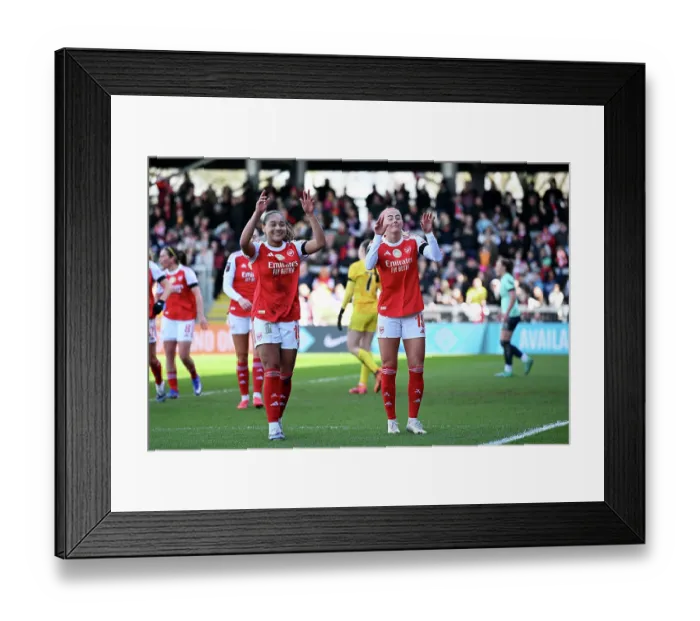 Framed Print : London City Lionesses v Arsenal - Barclays Women's Super League London City Lionesses v Arsenal - Barclays Women's Super League
