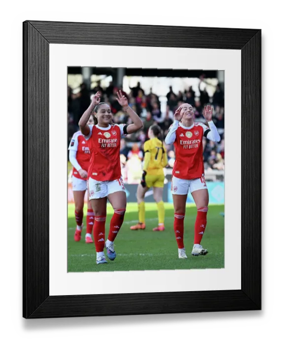 Framed Print : London City Lionesses v Arsenal - Barclays Women's Super League London City Lionesses v Arsenal - Barclays Women's Super League