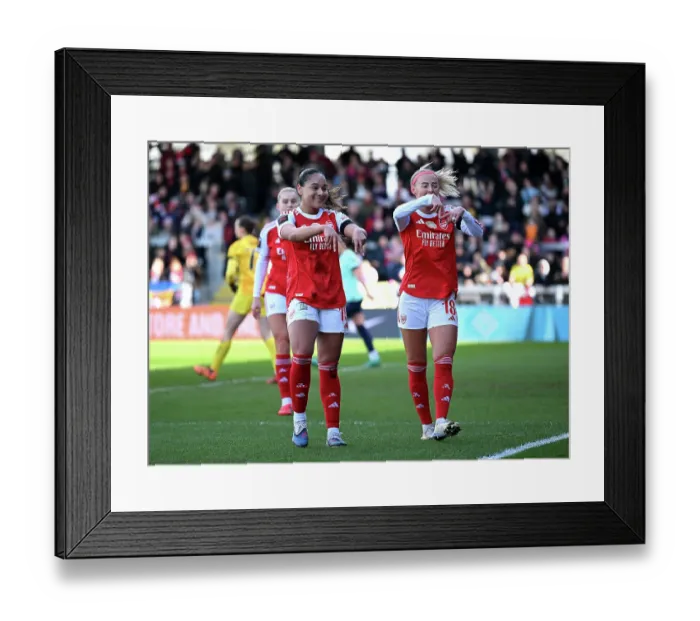 Framed Print : London City Lionesses v Arsenal - Barclays Women's Super League London City Lionesses v Arsenal - Barclays Women's Super League