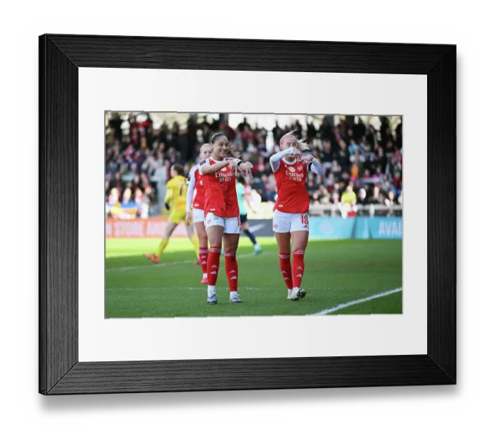 Framed Print : London City Lionesses v Arsenal - Barclays Women's Super League London City Lionesses v Arsenal - Barclays Women's Super League