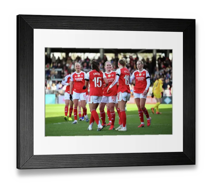 Framed Print : London City Lionesses v Arsenal - Barclays Women's Super League London City Lionesses v Arsenal - Barclays Women's Super League