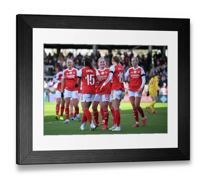 Framed Print : London City Lionesses v Arsenal - Barclays Women's Super League London City Lionesses v Arsenal - Barclays Women's Super League