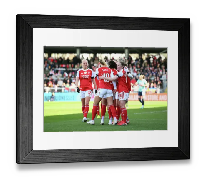 Framed Print : London City Lionesses v Arsenal - Barclays Women's Super League London City Lionesses v Arsenal - Barclays Women's Super League
