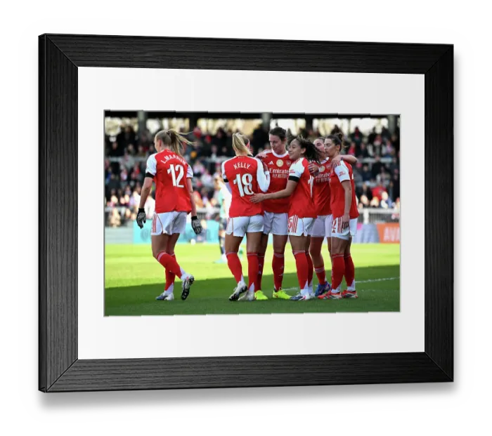 Framed Print : London City Lionesses v Arsenal - Barclays Women's Super League London City Lionesses v Arsenal - Barclays Women's Super League