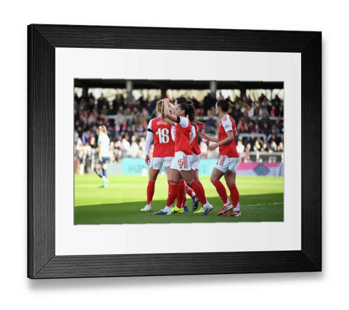Framed Print : London City Lionesses v Arsenal - Barclays Women's Super League London City Lionesses v Arsenal - Barclays Women's Super League