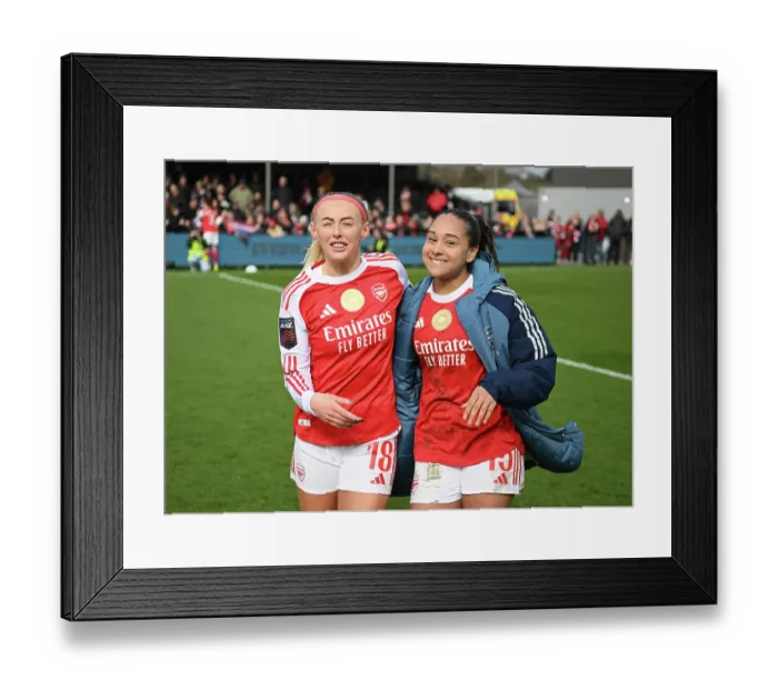 Framed Print : London City Lionesses v Arsenal - Barclays Women's Super League London City Lionesses v Arsenal - Barclays Women's Super League