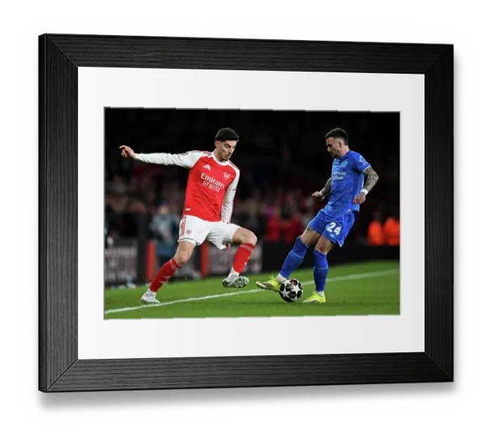 Framed Print : Arsenal FC v Bayer 04 Leverkusen - UEFA Champions League 2025 / 26 Round of 16 Second Leg Framed Print : Arsenal FC v Bayer 04 Leverkusen - UEFA Champions League 2025 / 26 Round of 16 Second Leg