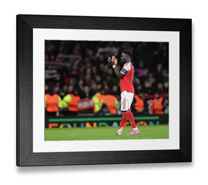 Framed Print : Arsenal FC v Bayer 04 Leverkusen - UEFA Champions League 2025 / 26 Round of 16 Second Leg Framed Print : Arsenal FC v Bayer 04 Leverkusen - UEFA Champions League 2025 / 26 Round of 16 Second Leg