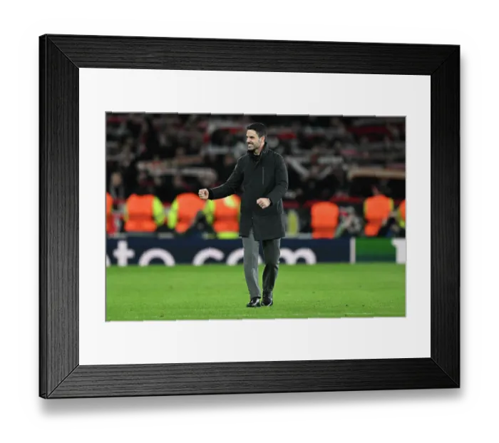 Framed Print : Arsenal FC v Bayer 04 Leverkusen - UEFA Champions League 2025 / 26 Round of 16 Second Leg Framed Print : Arsenal FC v Bayer 04 Leverkusen - UEFA Champions League 2025 / 26 Round of 16 Second Leg