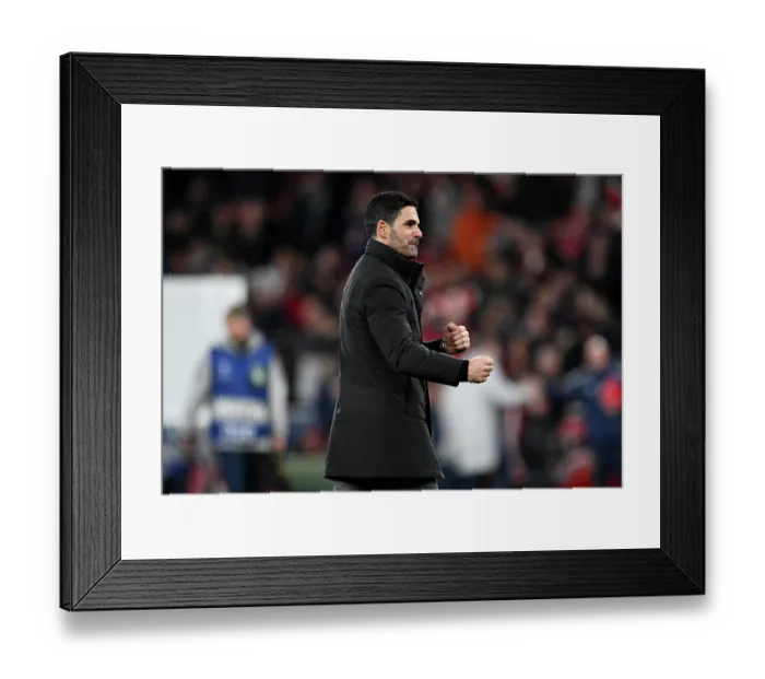 Framed Print : Arsenal FC v Bayer 04 Leverkusen - UEFA Champions League 2025 / 26 Round of 16 Second Leg Framed Print : Arsenal FC v Bayer 04 Leverkusen - UEFA Champions League 2025 / 26 Round of 16 Second Leg