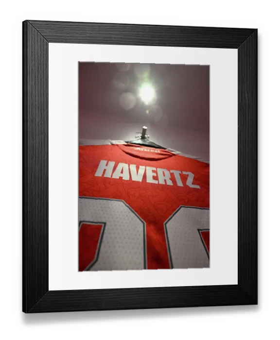 Framed Print : Arsenal FC v Bayer 04 Leverkusen - UEFA Champions League 2025 / 26 Round of 16 Second Leg