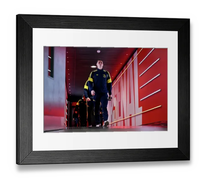 Framed Print : Arsenal FC v Bayer 04 Leverkusen - UEFA Champions League 2025 / 26 Round of 16 Second Leg Framed Print : Arsenal FC v Bayer 04 Leverkusen - UEFA Champions League 2025 / 26 Round of 16 Second Leg