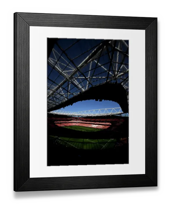 Framed Print : Arsenal FC v Bayer 04 Leverkusen - UEFA Champions League 2025 / 26 Round of 16 Second Leg