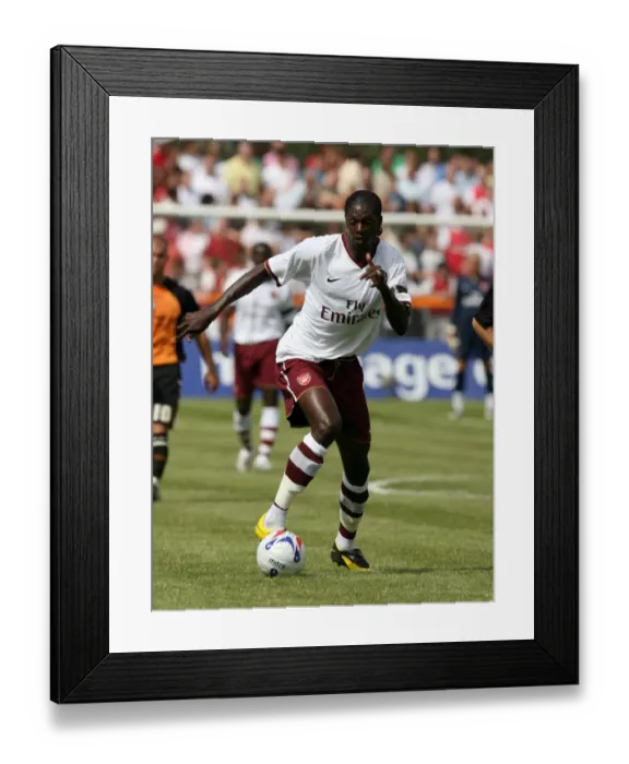 Framed Print : Adebayor's Brace: Arsenal's Pre-Season Triumph over Barnet (07 / 07 / 07)