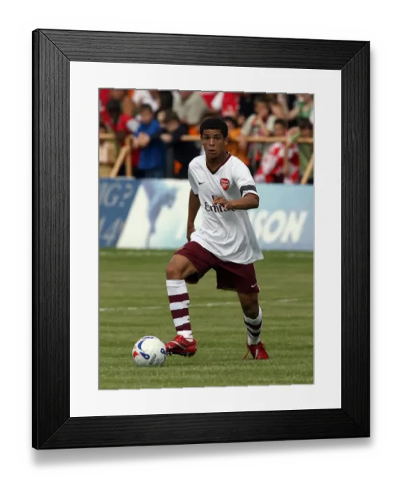Framed Print : Denilson's Shining Debut: Arsenal's Pre-Season Victory over Barnet (2007) Framed Print : Denilson's Shining Debut: Arsenal's Pre-Season Victory over Barnet (2007)