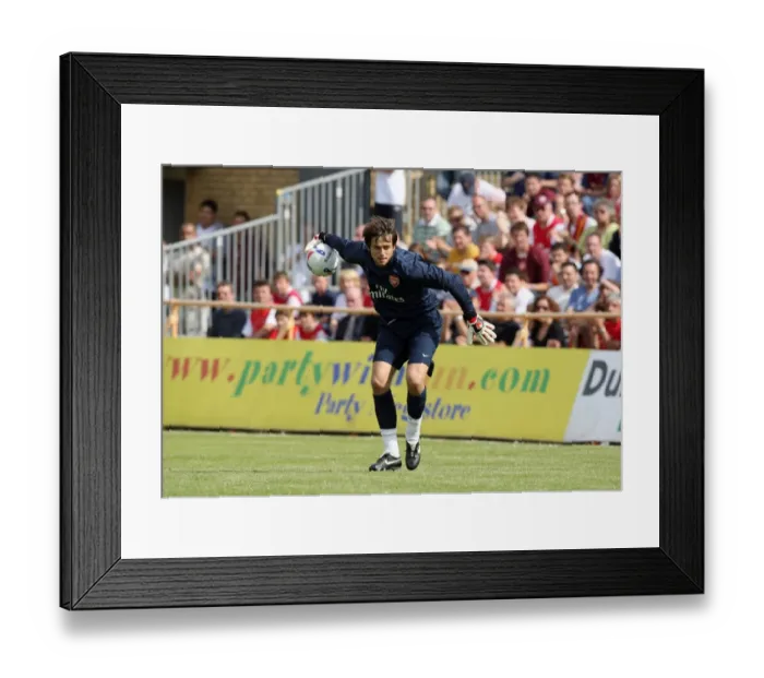 Framed Print : Lukasz Fabianski: Arsenal's Dominance Over Barnet in 2007 Pre-Season Friendly Framed Print : Lukasz Fabianski: Arsenal's Dominance Over Barnet in 2007 Pre-Season Friendly