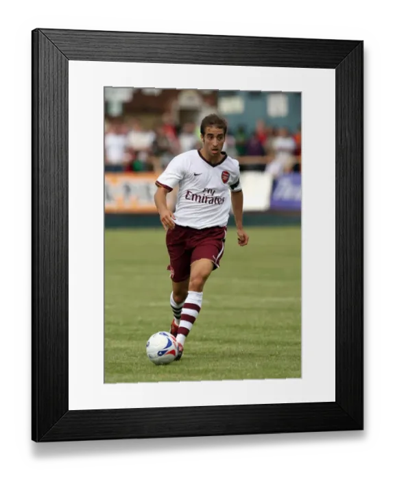Framed Print : Flamini's Pre-Season Glory: Arsenal's 2-0 Victory over Barnet (2007)