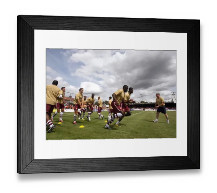 Framed Print : Kolo Toure and Emmauel Adebayor (Arsenal) Framed Print : Kolo Toure and Emmauel Adebayor (Arsenal)
