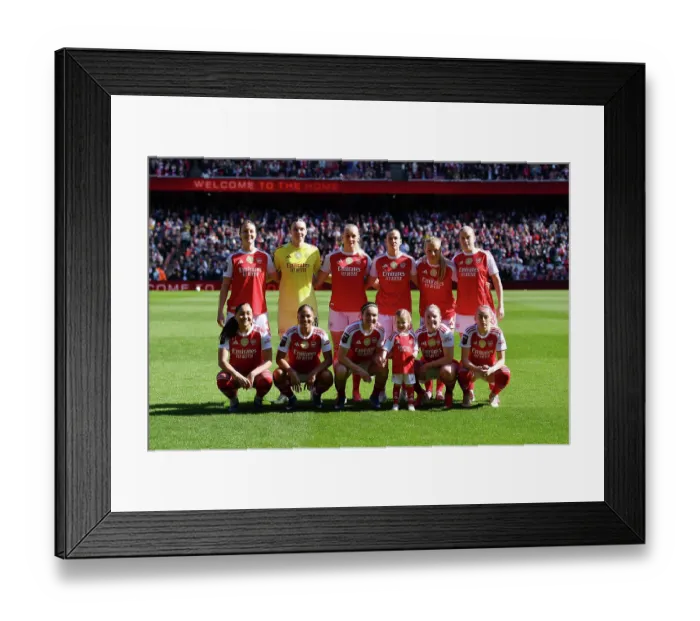 Framed Print : Arsenal v West Ham United - Barclays Women's Super League Arsenal v West Ham United - Barclays Women's Super League