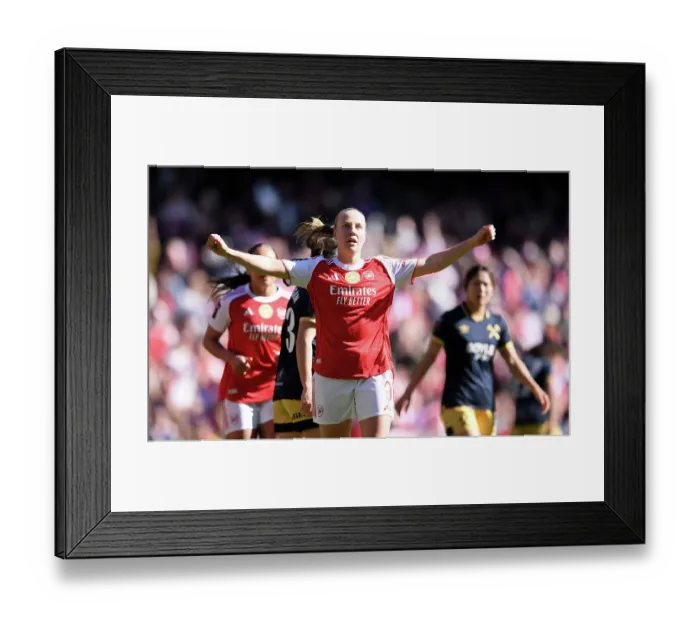 Framed Print : Arsenal v West Ham United - Barclays Women's Super League Arsenal v West Ham United - Barclays Women's Super League