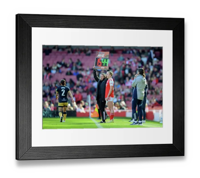 Framed Print : Arsenal v West Ham United - Barclays Women's Super League Arsenal v West Ham United - Barclays Women's Super League