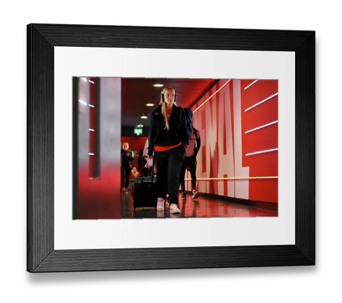 Framed Print : Arsenal v West Ham United - Barclays Women's Super League Arsenal v West Ham United - Barclays Women's Super League